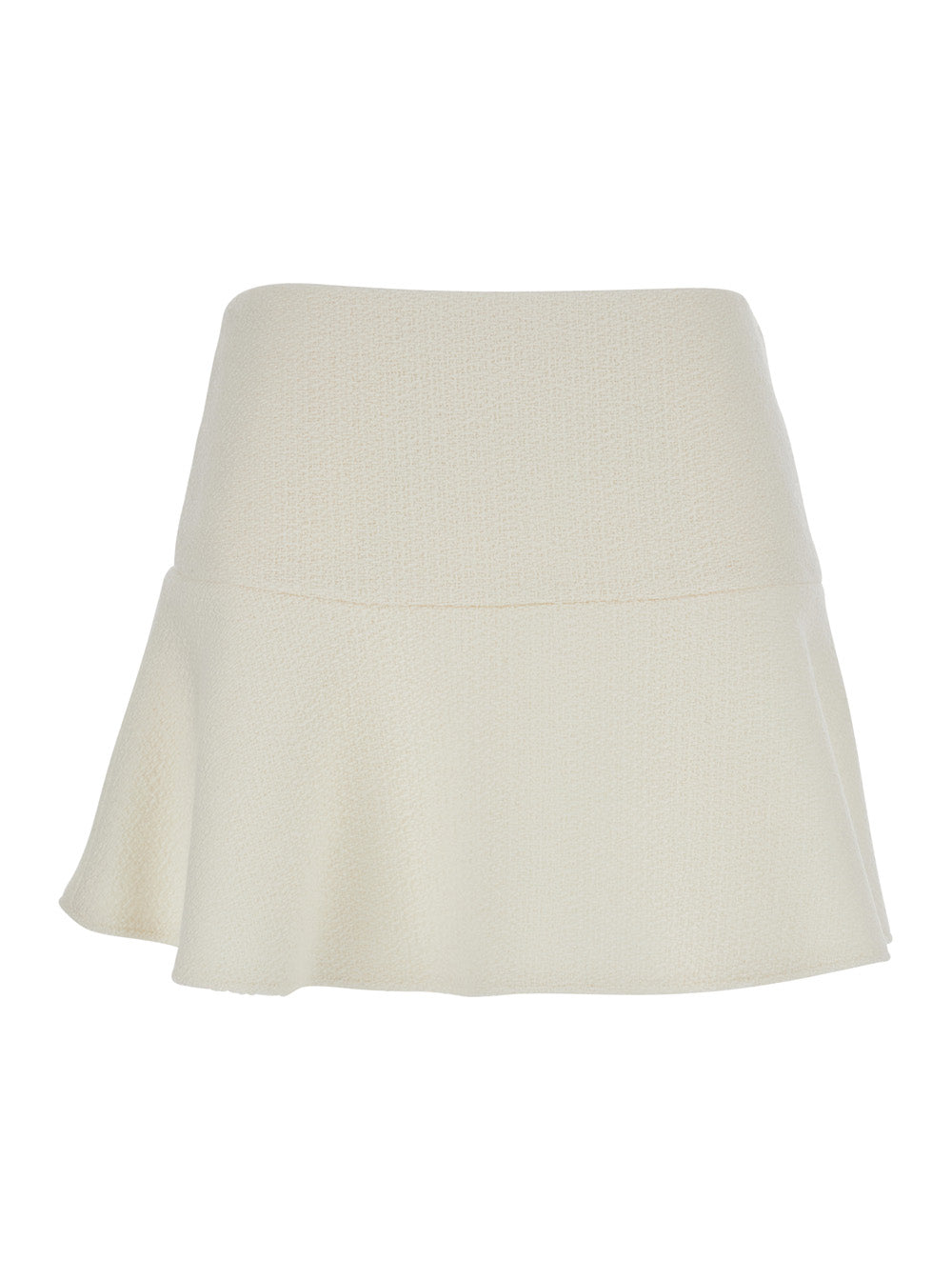 Gucci Wool Boucle Skirt — White