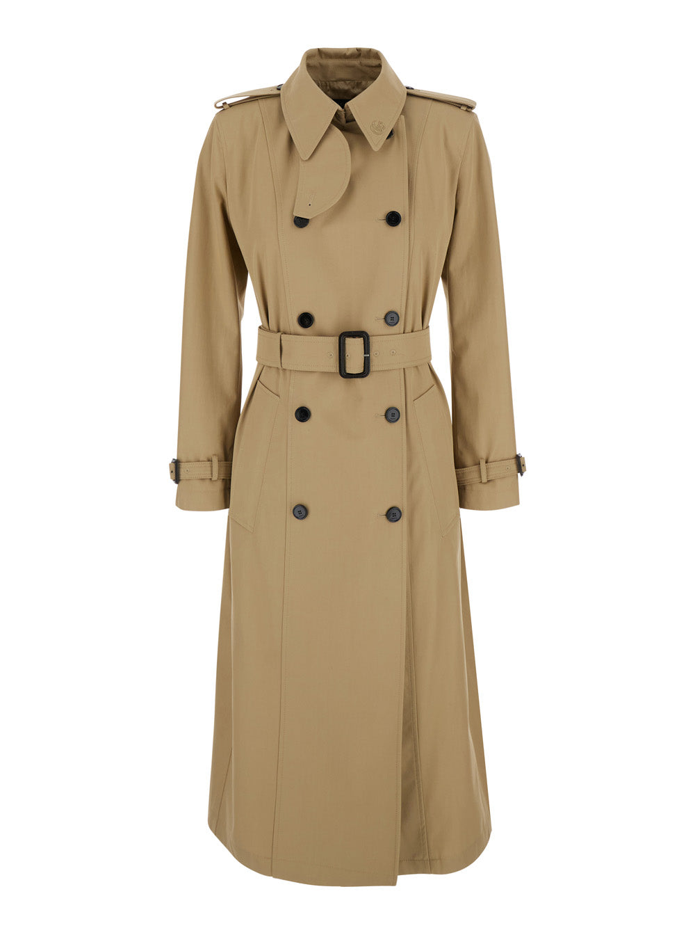 Gucci Cotton Trench Coat — Beige