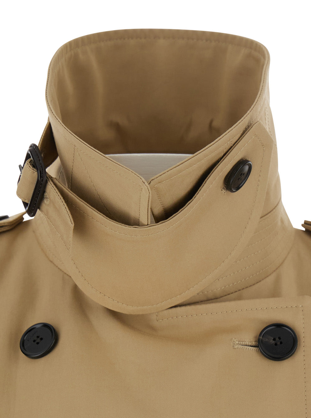 Gucci Cotton Trench Coat — Beige