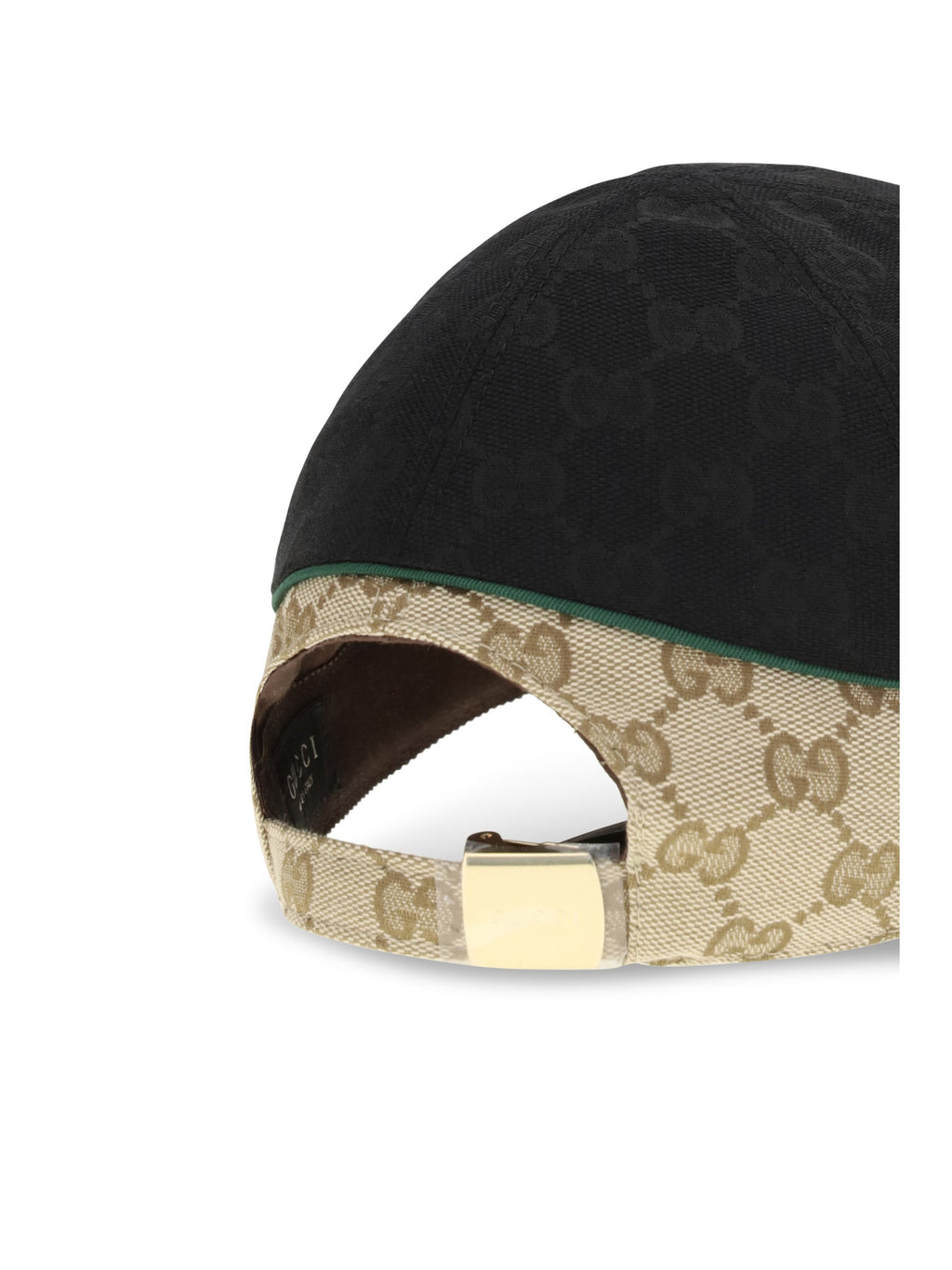 Gucci A001I24HBK3 GG Cotton Fabric Baseball Cap — Black
