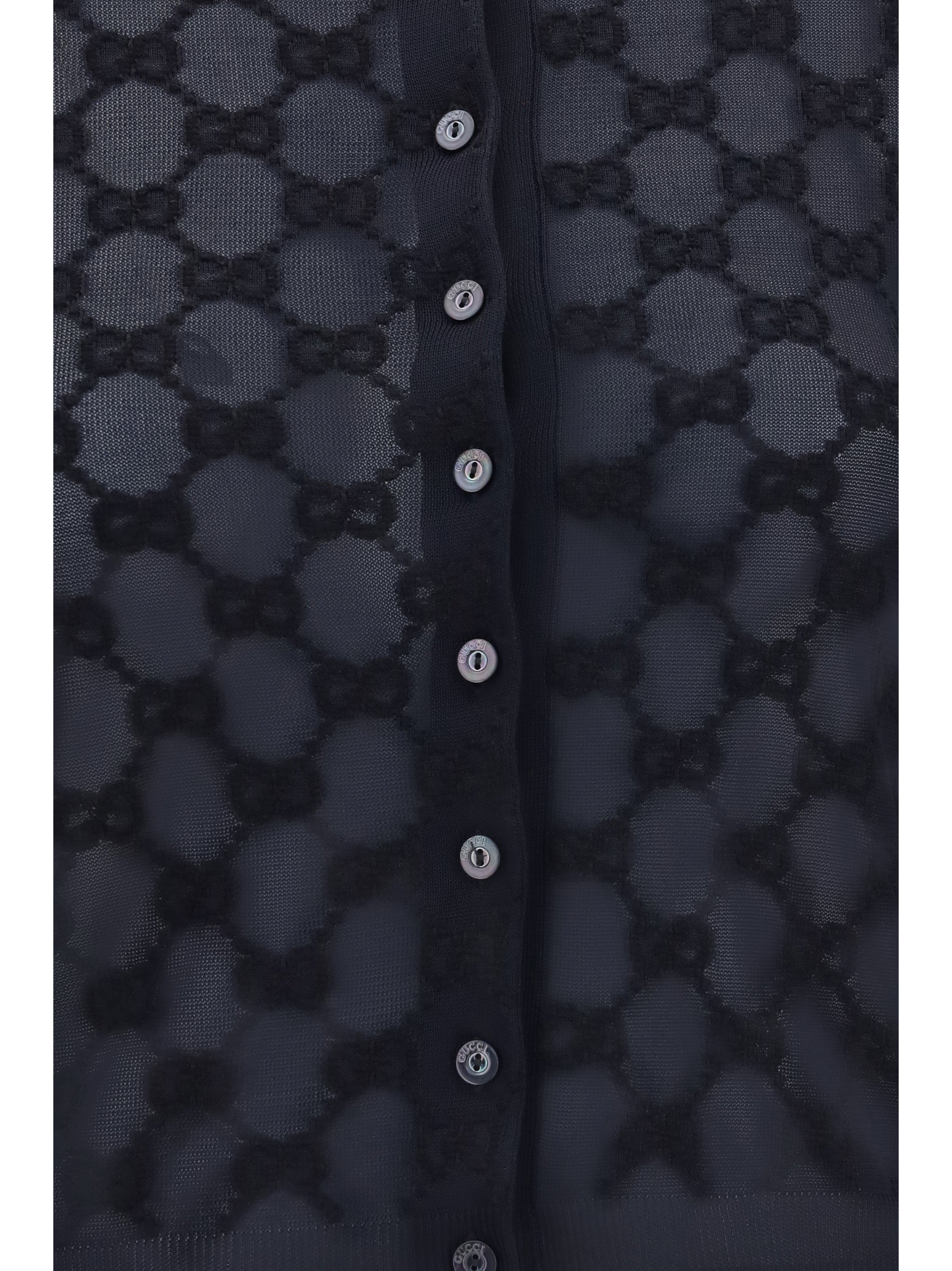 Gucci GG Cardigan — Black