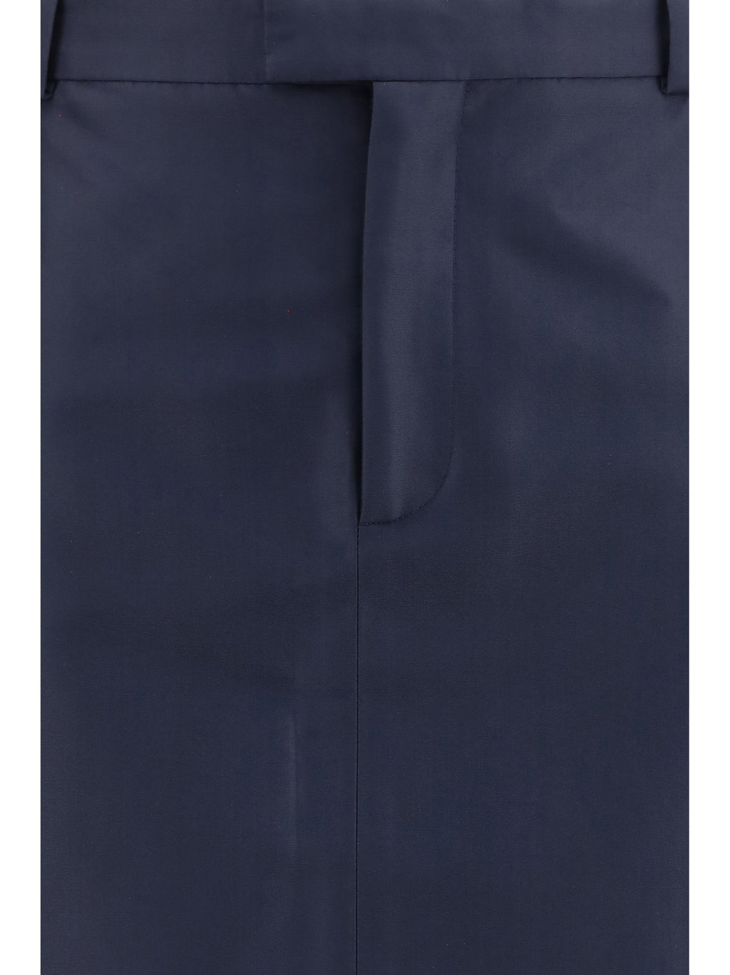 Gucci Silk Faille Skirt — Navy