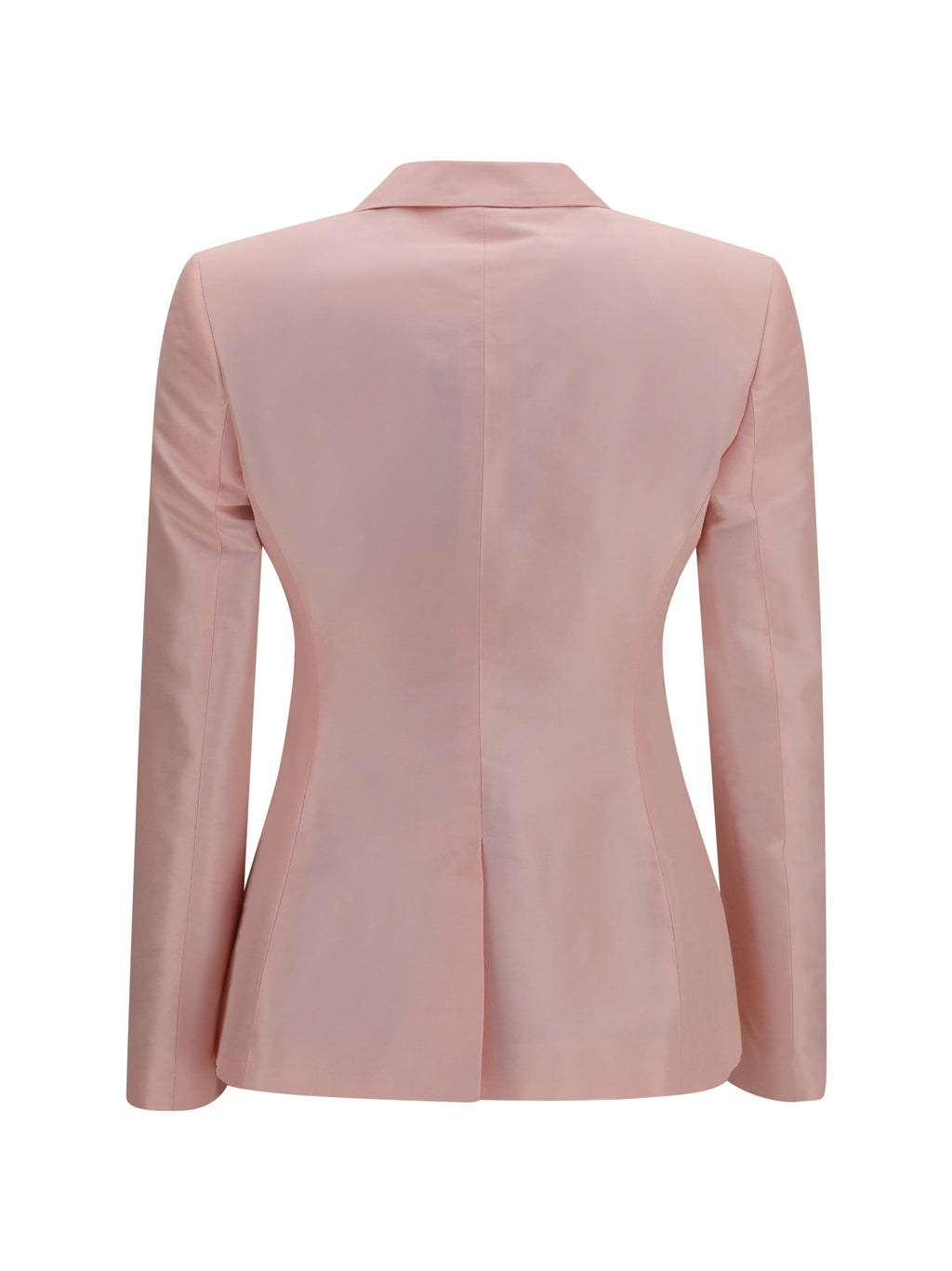 Gucci Silk Faille Blazer — Pink