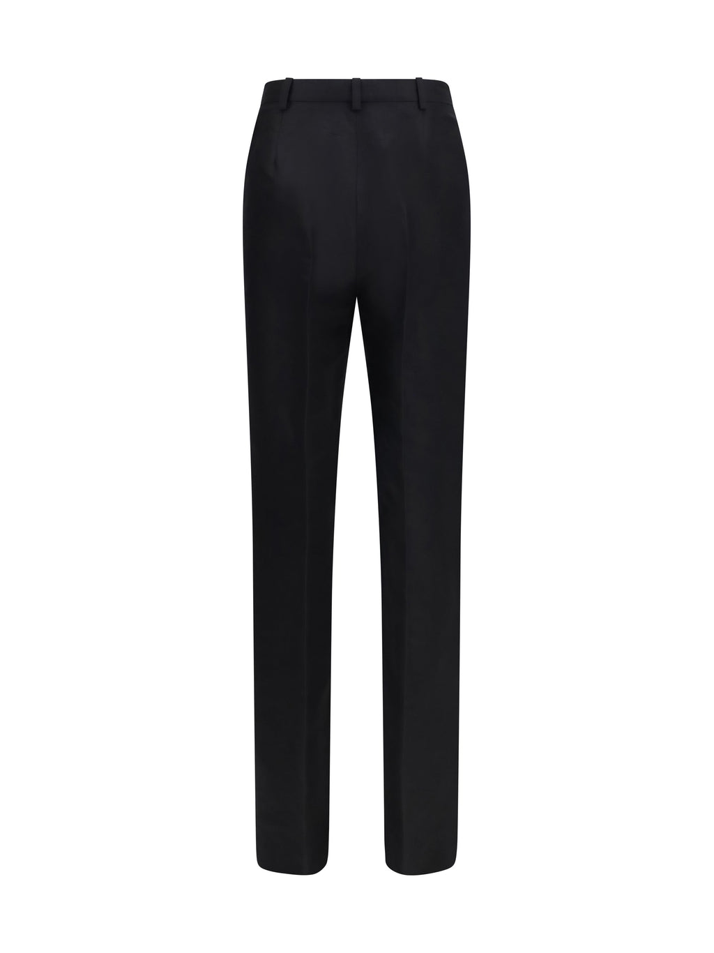 Gucci Silk Faille Trousers — Black