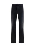 Gucci Stretch Cotton Jeans — Black