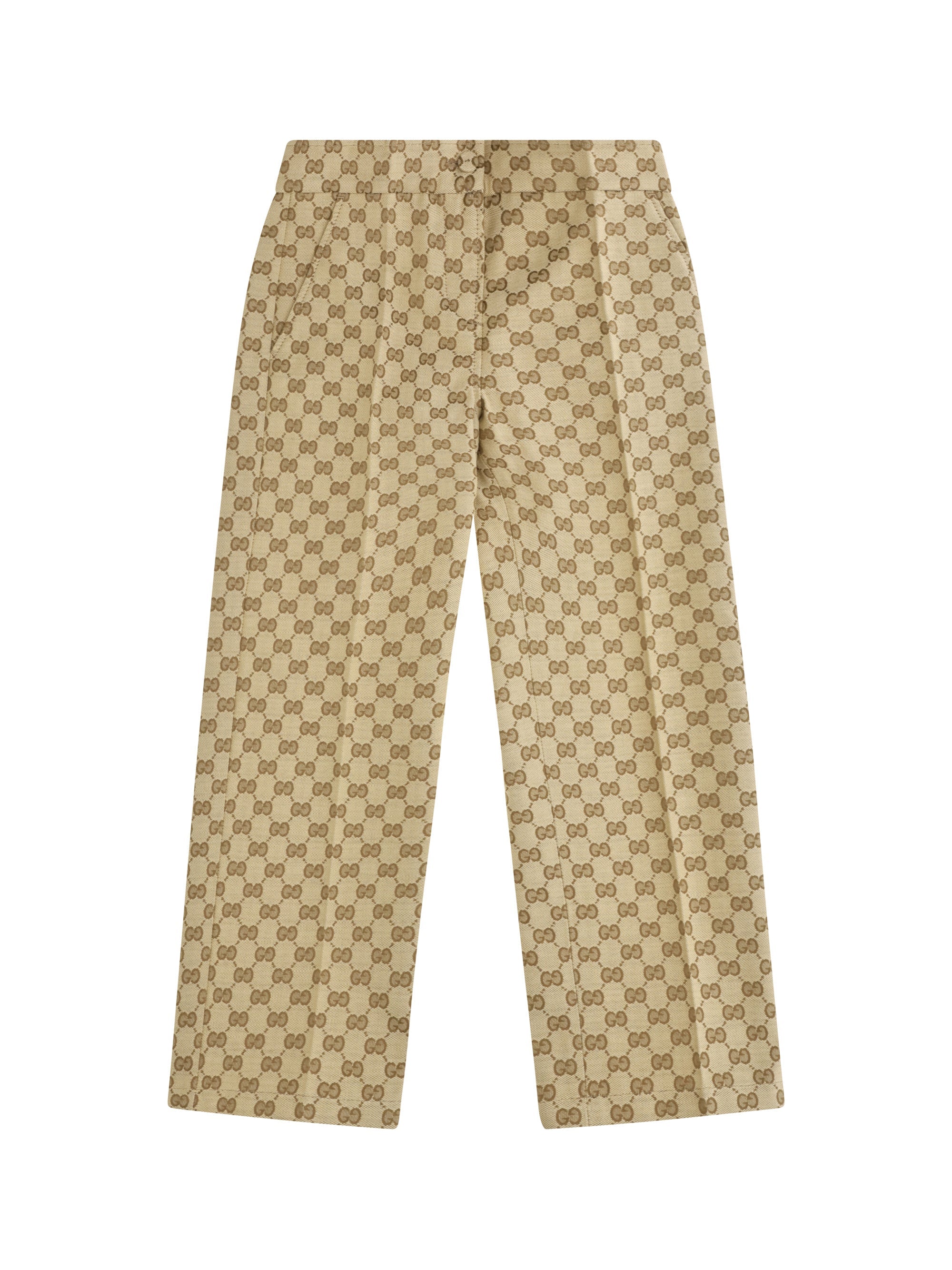 Gucci GG Trousers — Beige