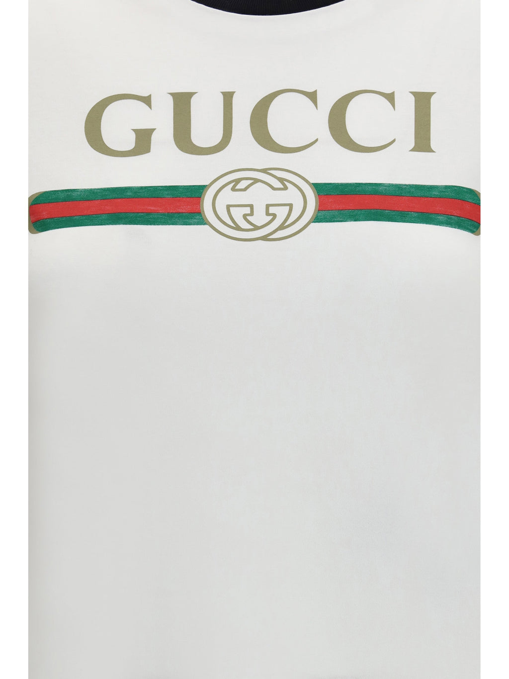 Gucci Web T-Shirt — White