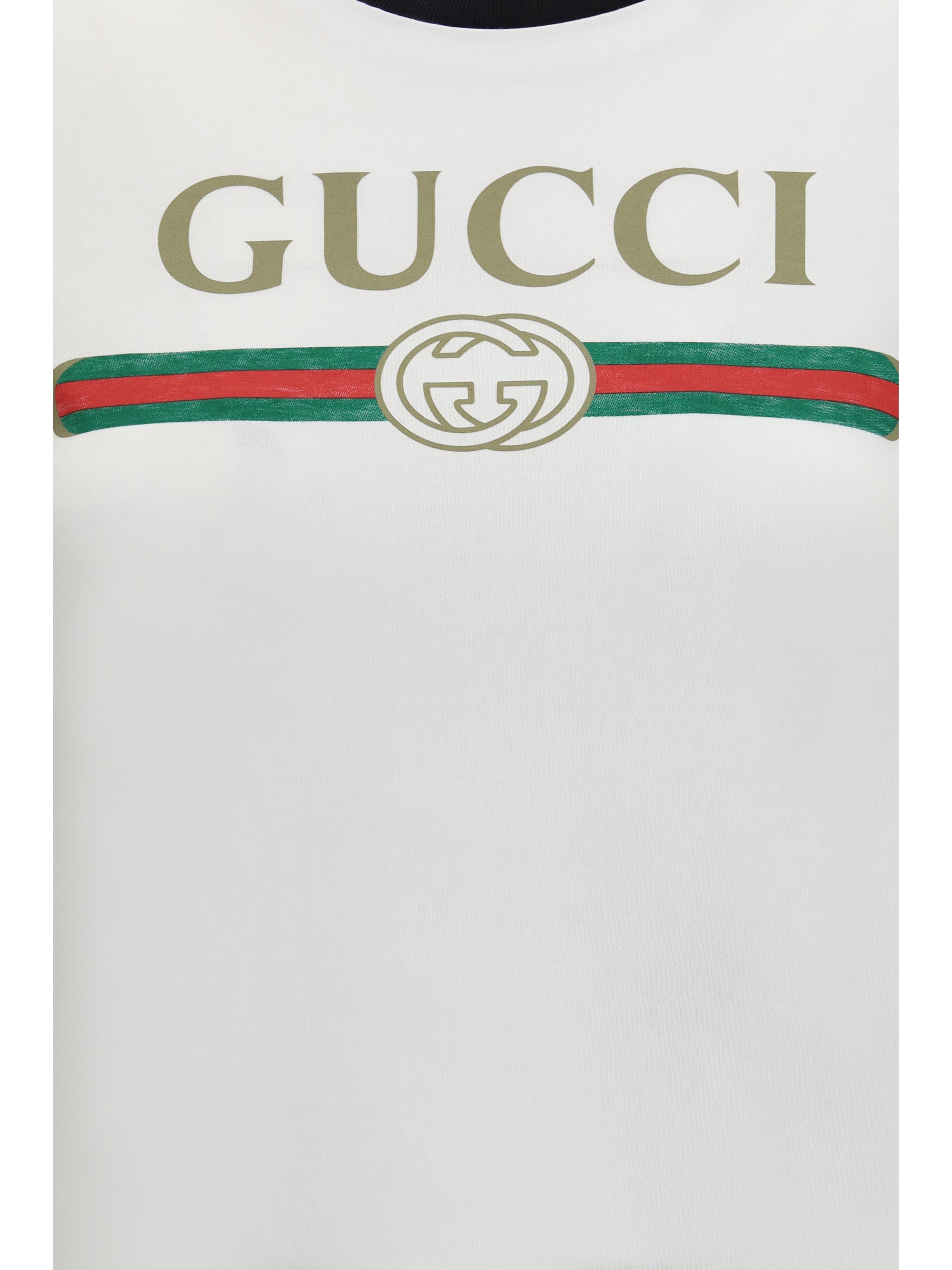 Gucci Web T-Shirt — White