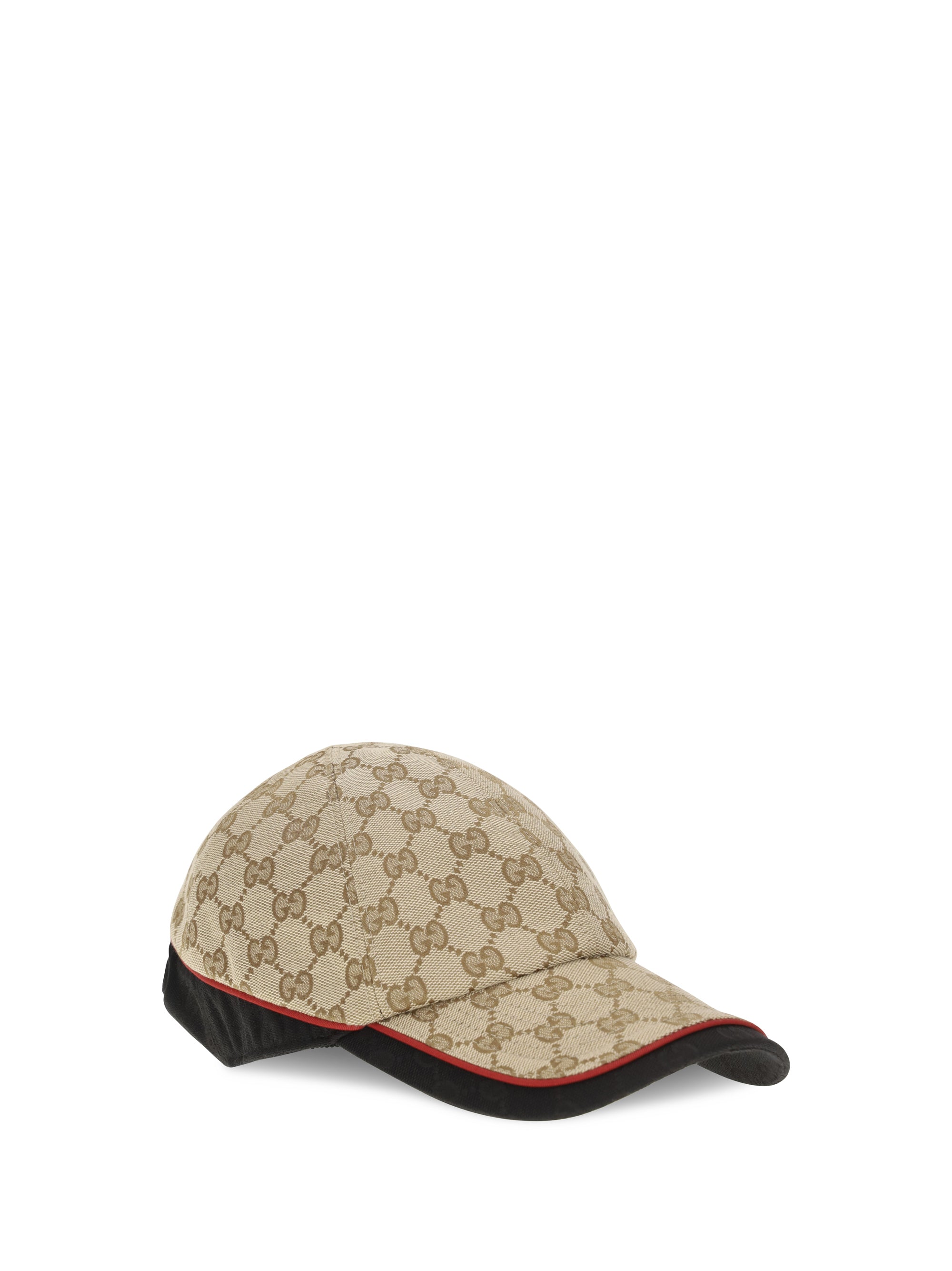 Gucci A001I24HBLB GG Cotton Fabric Baseball Cap — Beige