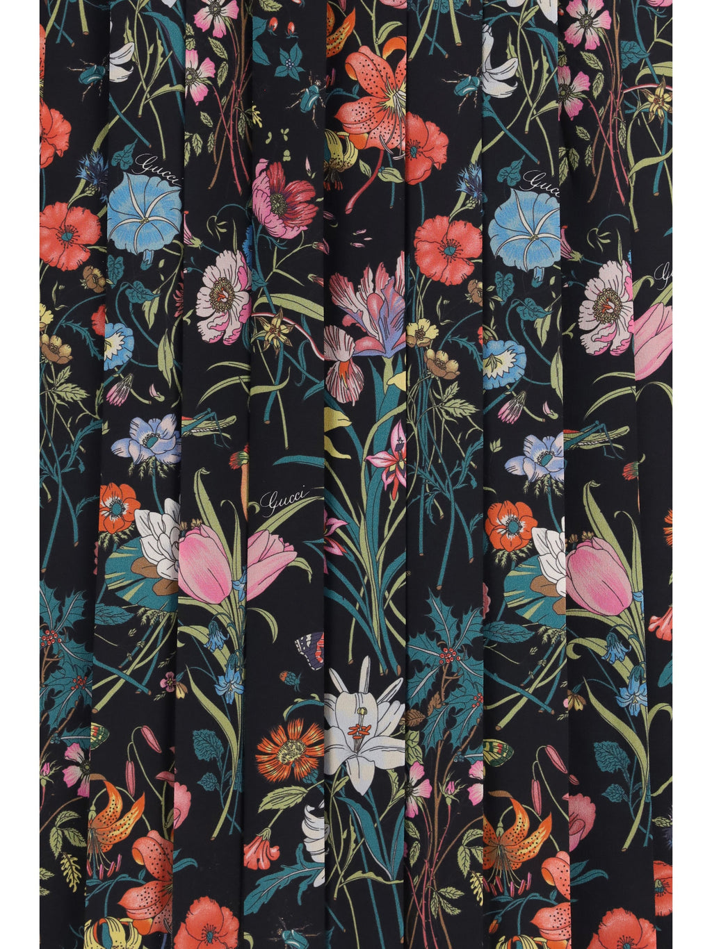 Gucci Flora Skirt — Black