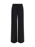 Gucci Lightweight Wool Trousers — Black