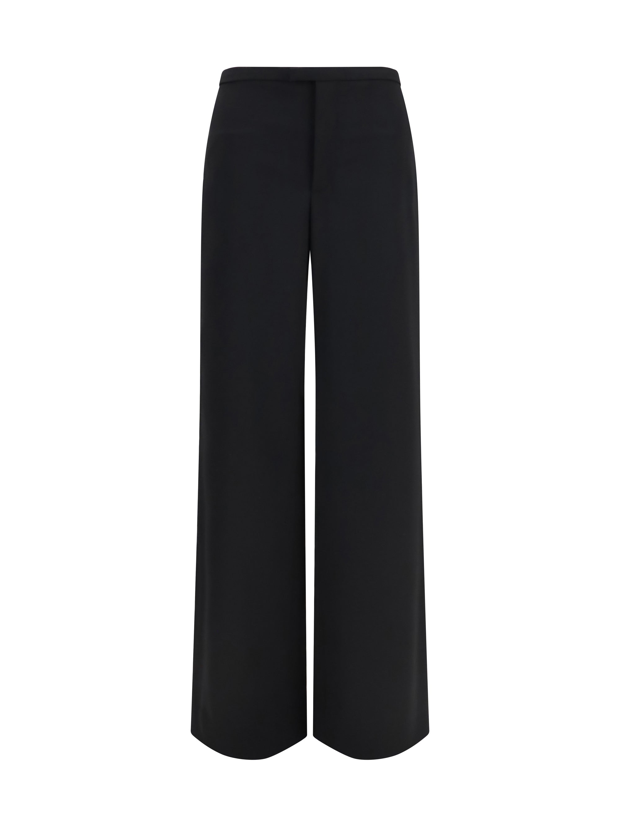 Gucci Lightweight Wool Trousers — Black