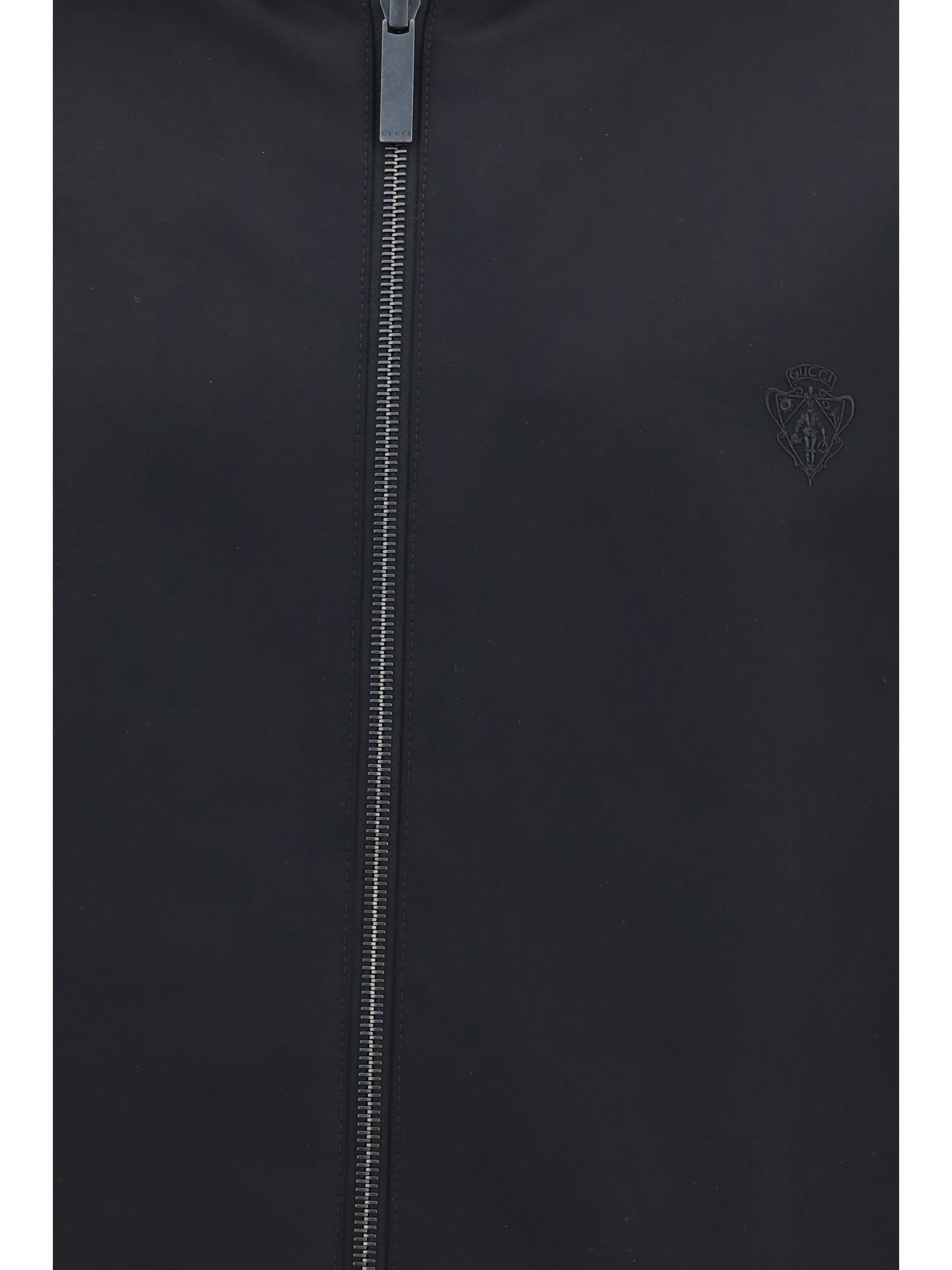 Gucci Reversible Zip Jacket — Black