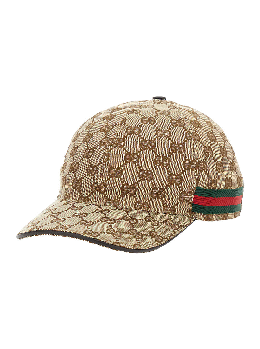 Gucci 200035 GG Canvas Baseball Cap — Beige