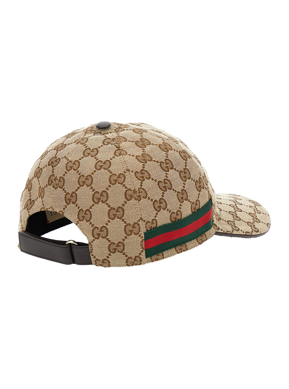 Gucci 200035 GG Canvas Baseball Cap — Beige