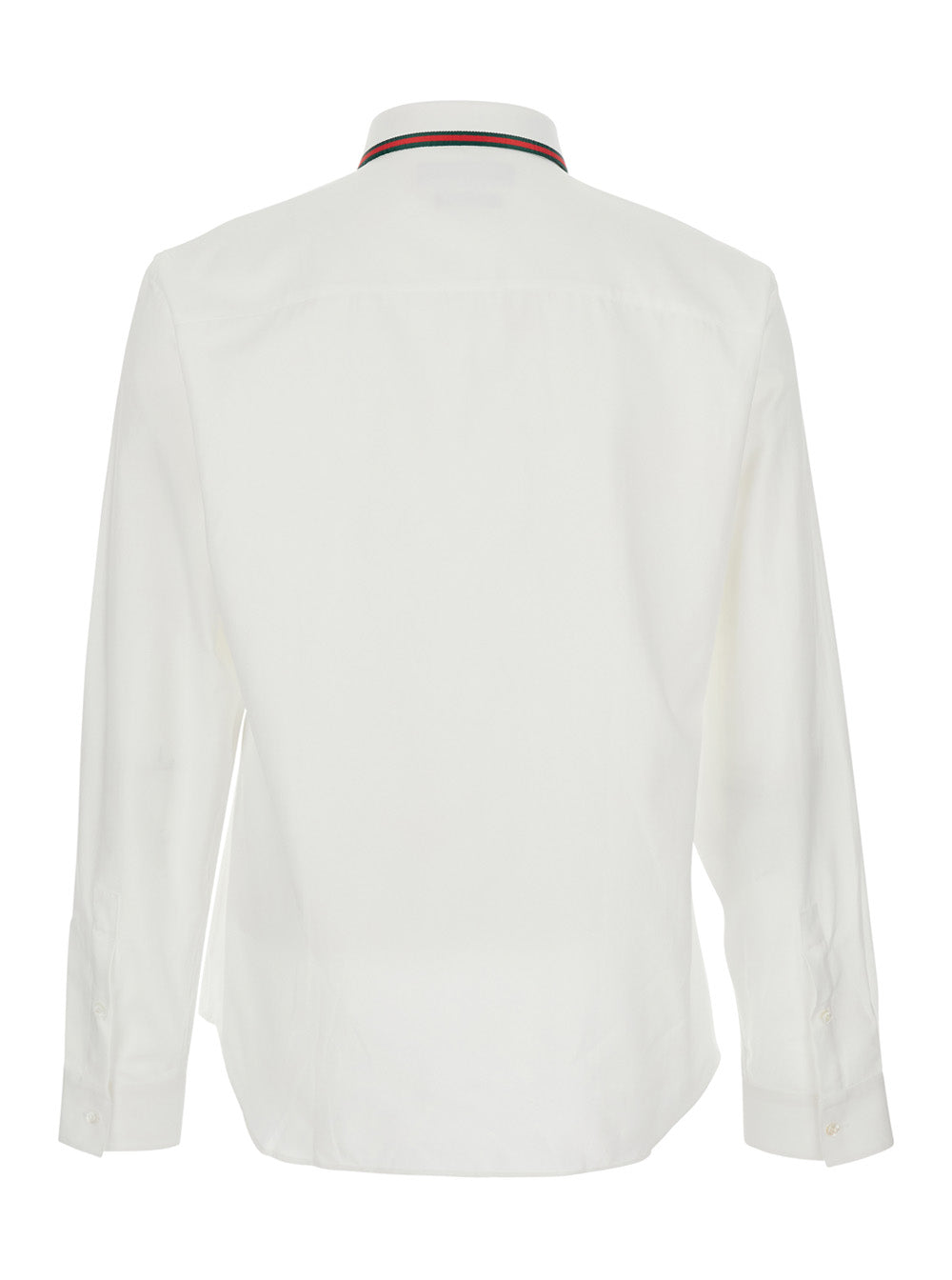 Gucci Web Collar Shirt — White