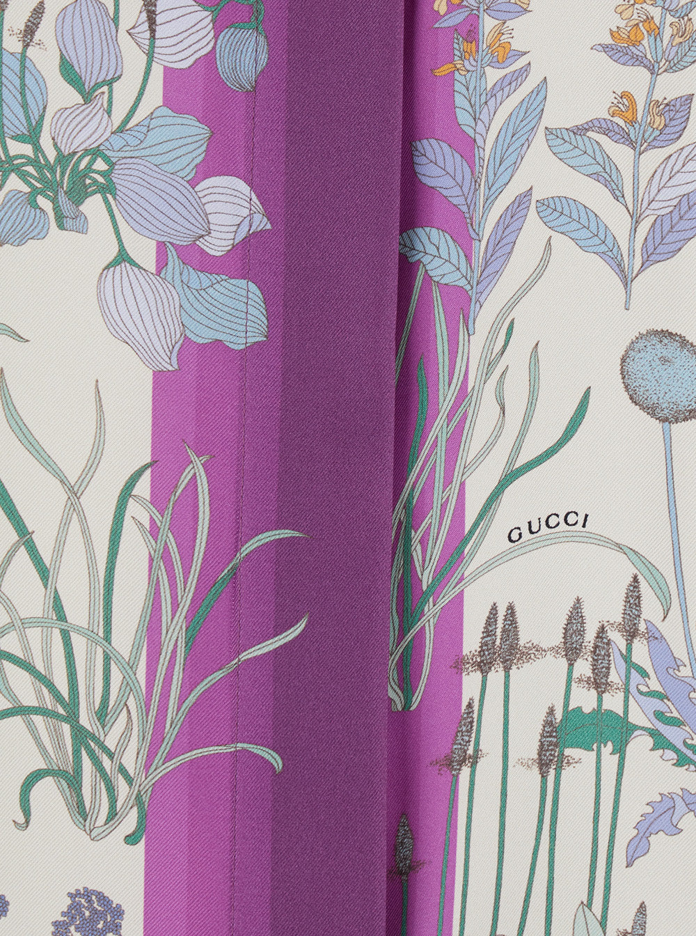 Gucci Botanical Silk Shirt — Multicolor