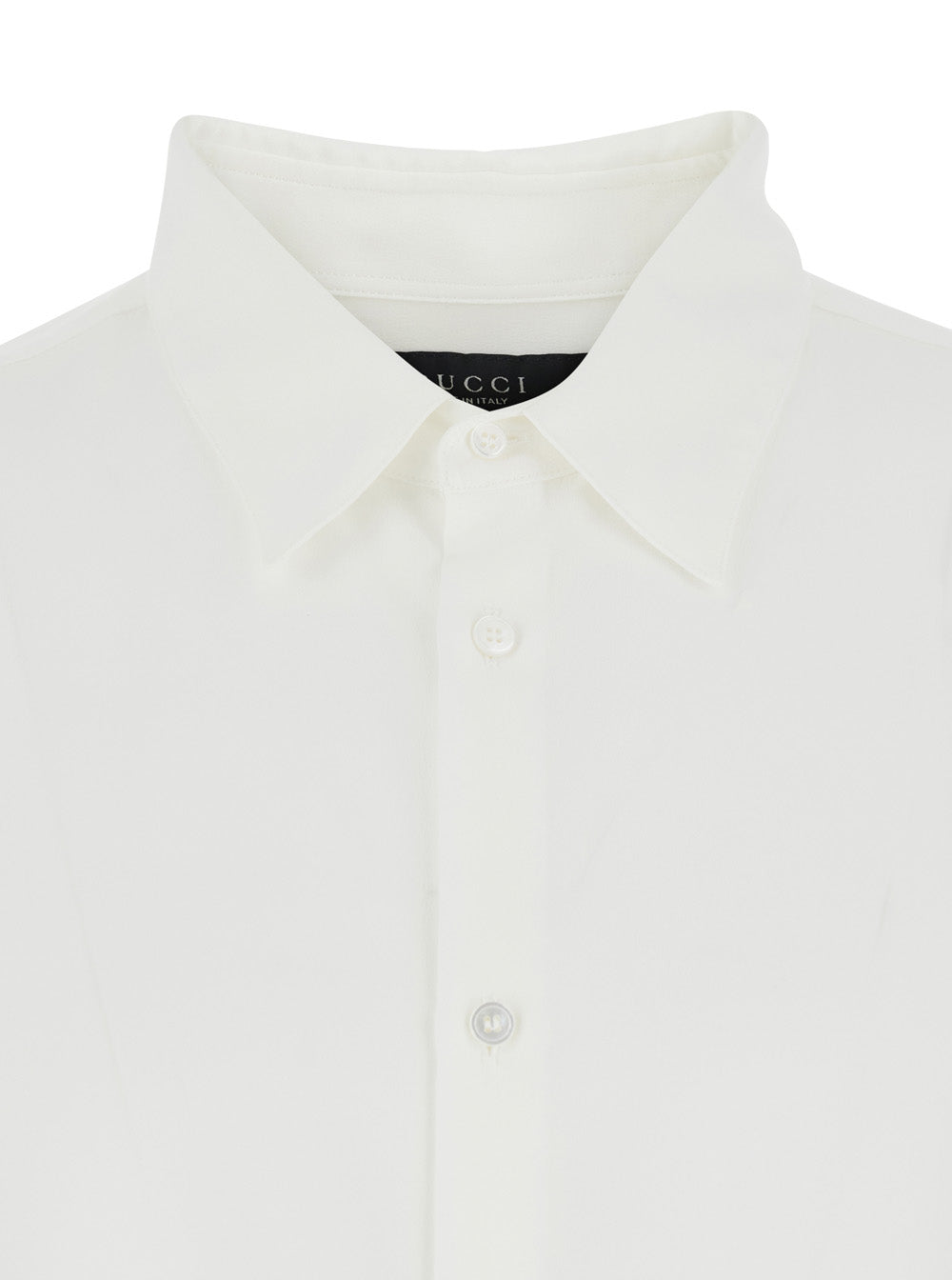 Gucci Silk Shirt — White