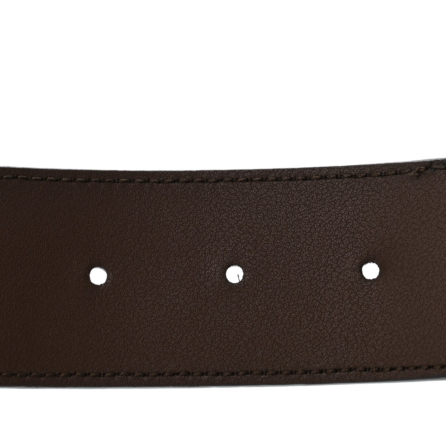 Monogram Jumbo GG Textured Dollar Calfskin Double G 40mm Belt 100 40 Camel Ebony