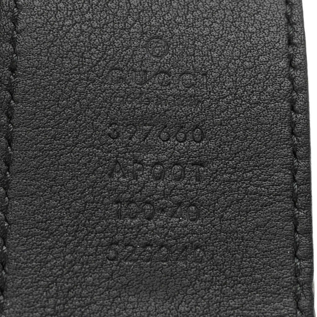 Calfskin Double G 40mm Belt 100 40 Black