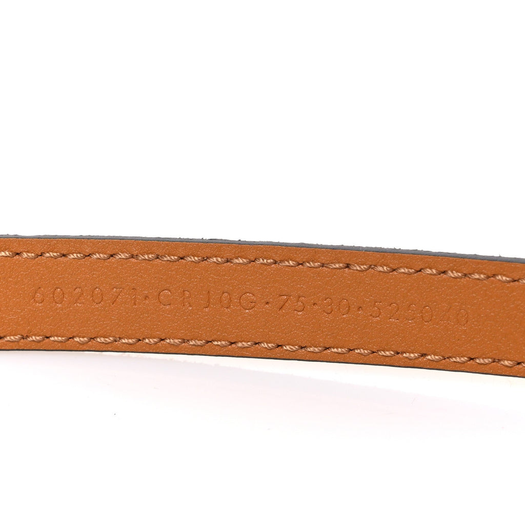 Suede Torchon Double G 15mm Belt  75 30 Vintage Sun Oil
