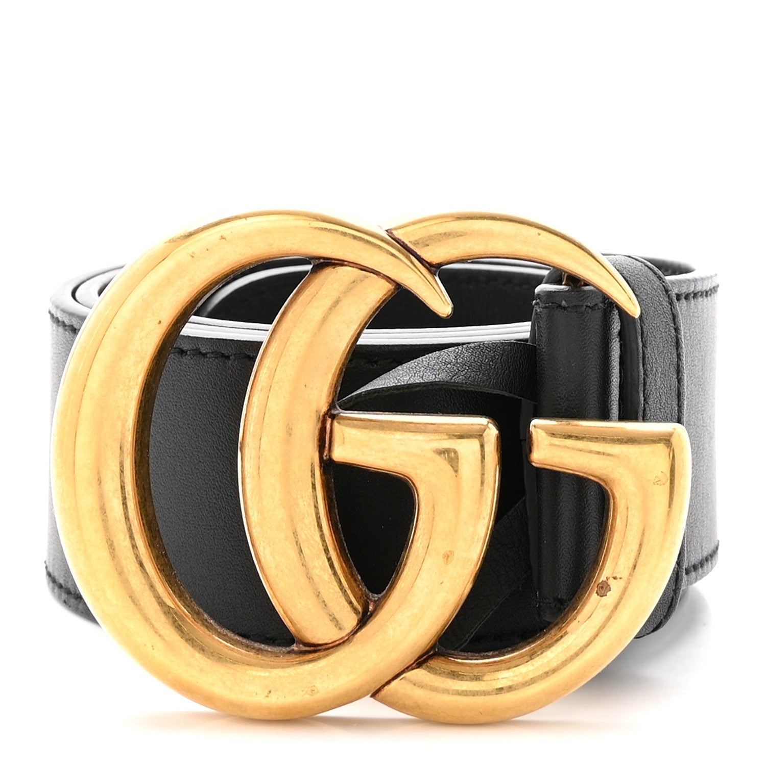Calfskin Double G 40mm Belt 75 30 Black