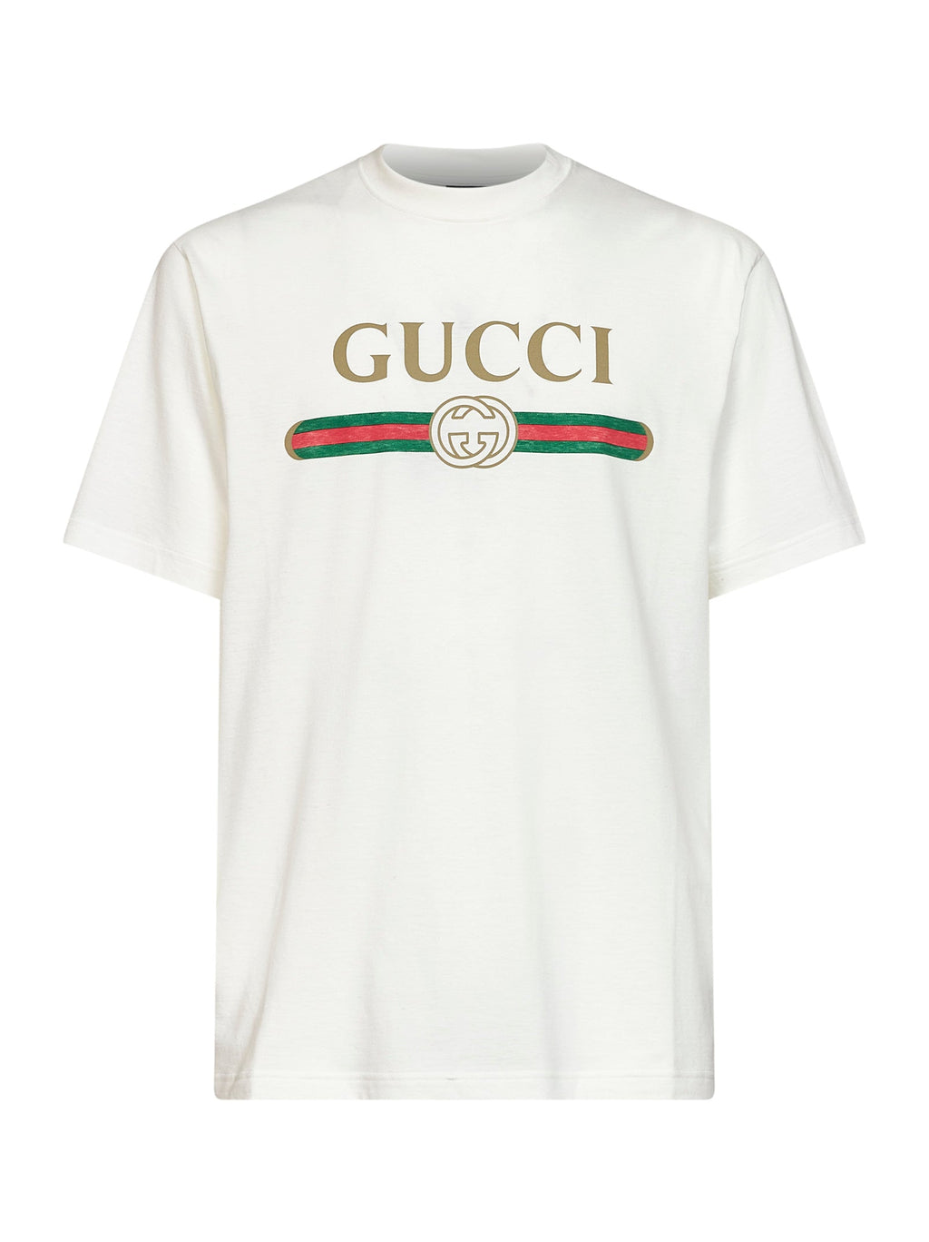 Gucci Web T-Shirt — White