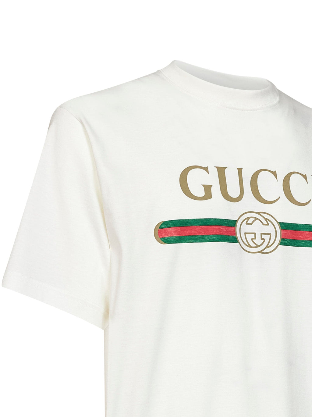 Gucci Web T-Shirt — White