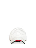 Gucci 875670FAF8R9066 Web-Trimmed Baseball Cap — White