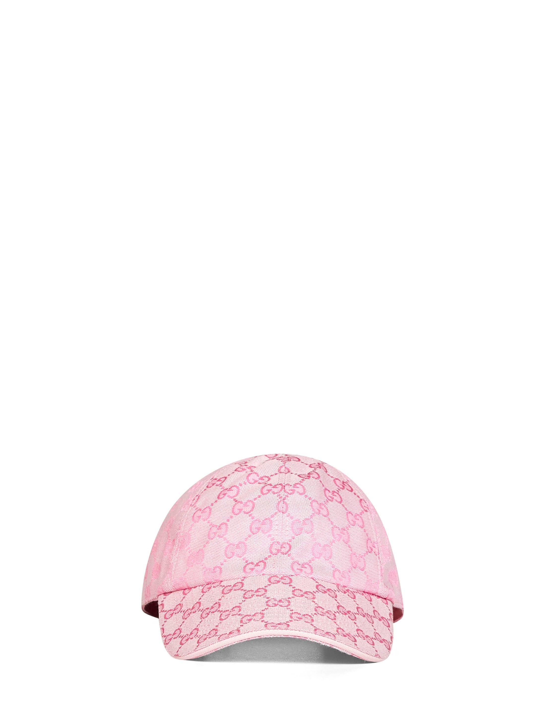 Gucci 8757333HBMD5072 GG Canvas Baseball Cap — Pink