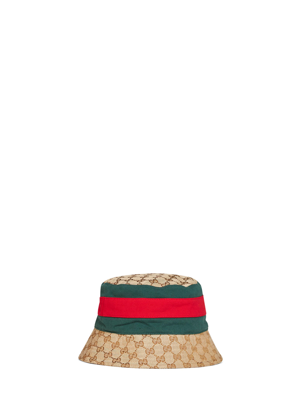 Gucci 8757424HBKJ9666 GG Canvas Bucket Hat — Beige