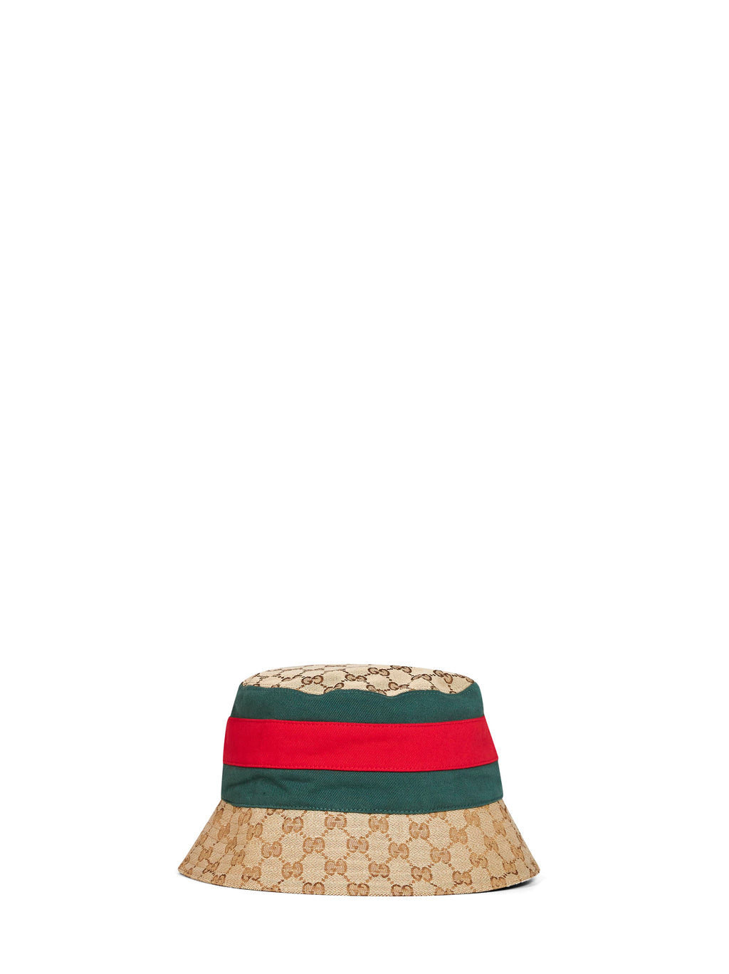 Gucci 8757424HBKJ9666 GG Canvas Bucket Hat — Beige