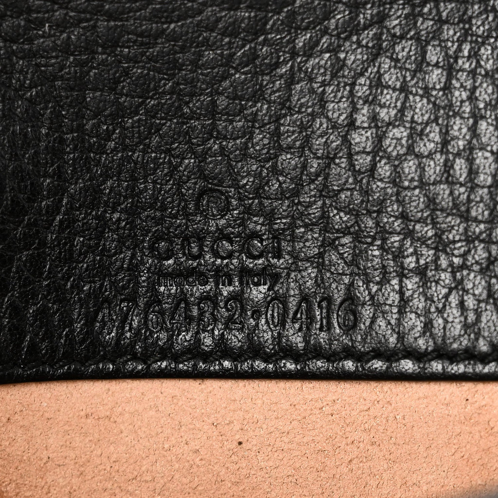 Calfskin Super Mini Dionysus Shoulder Bag Black