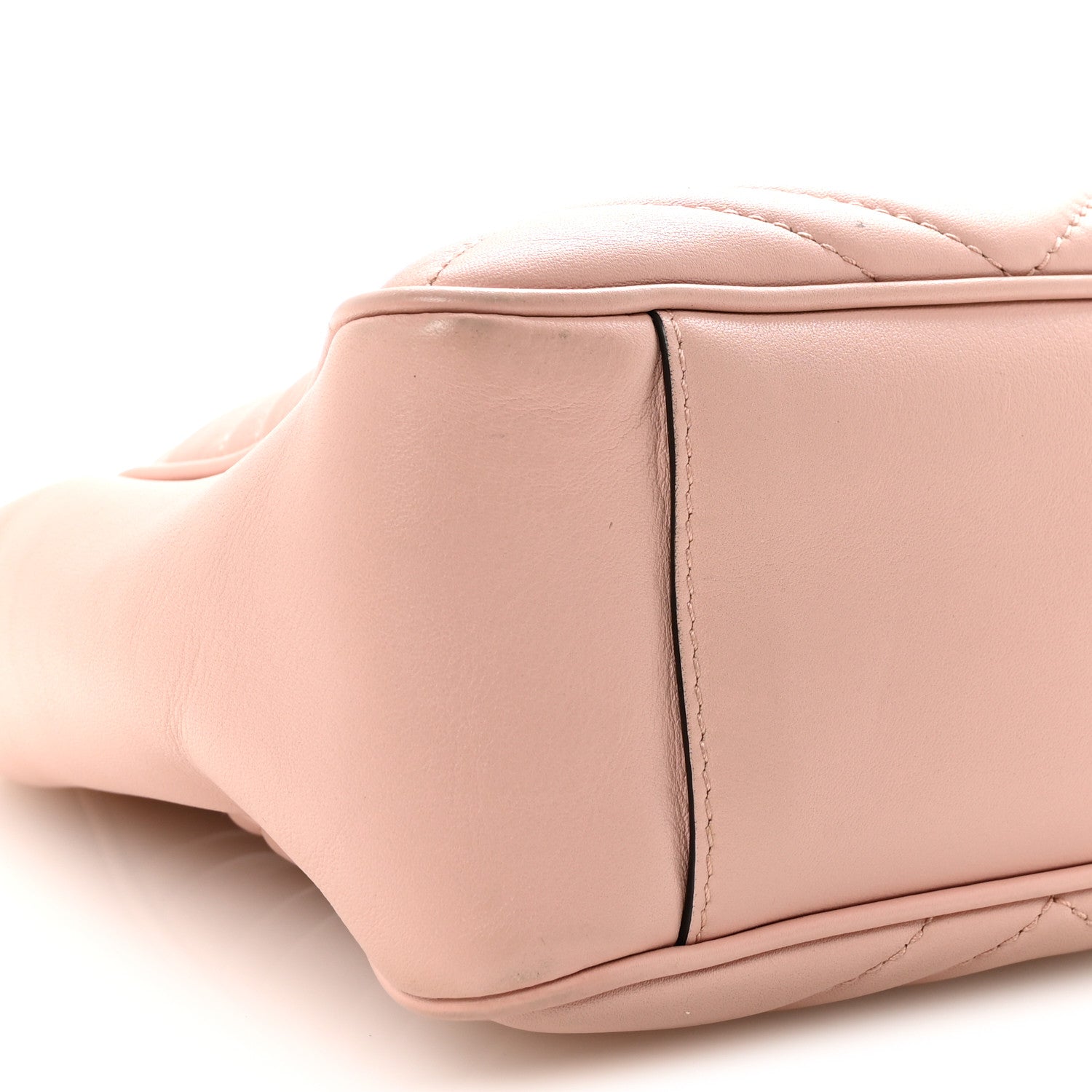 Calfskin Matelasse Medium GG Marmont Open Top Shoulder Bag Perfect Pink