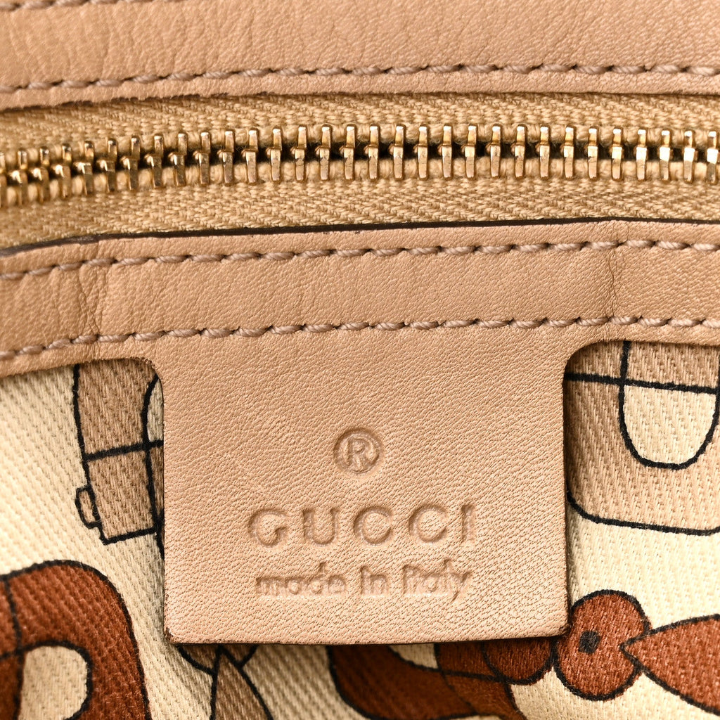 Guccissima Medium Britt Tote Beige