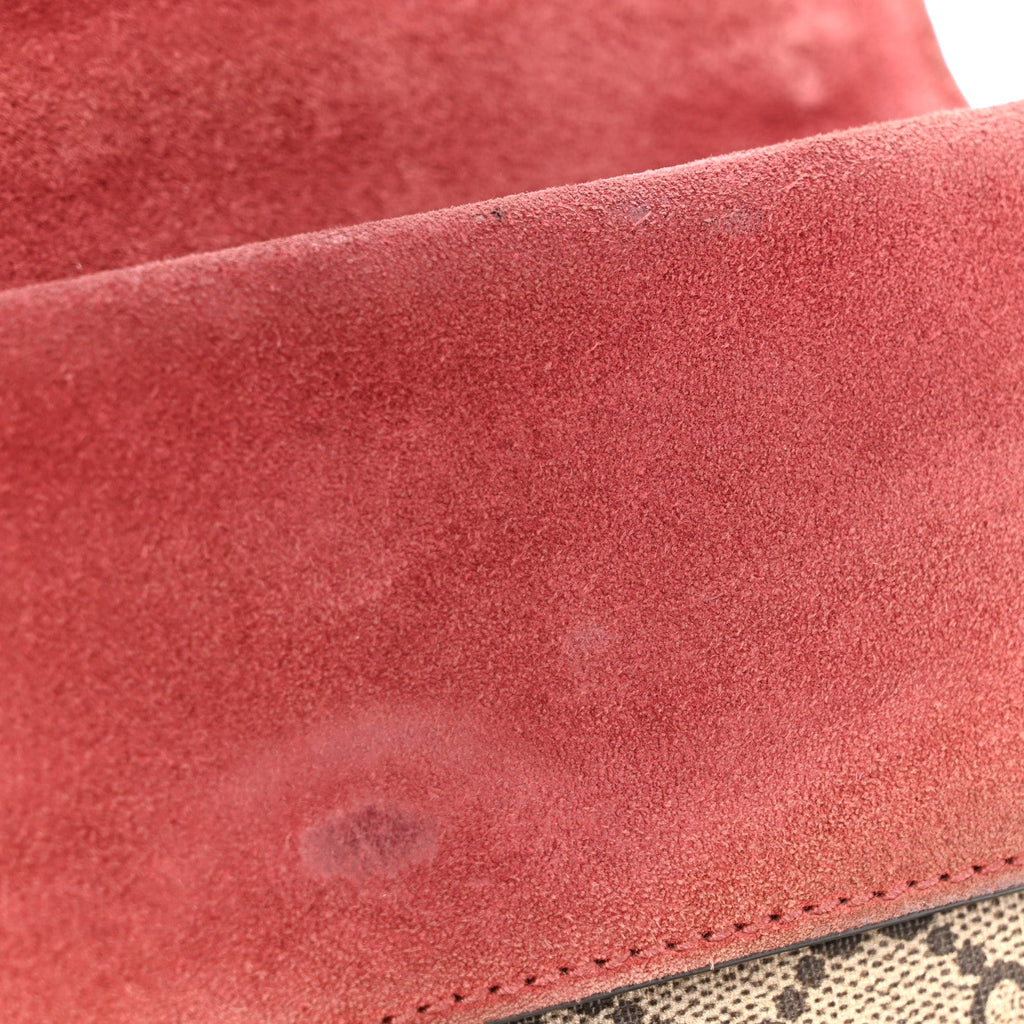 GG Supreme Monogram Blooms Mini Dionysus Shoulder Bag Beige Multicolor Dry Rose