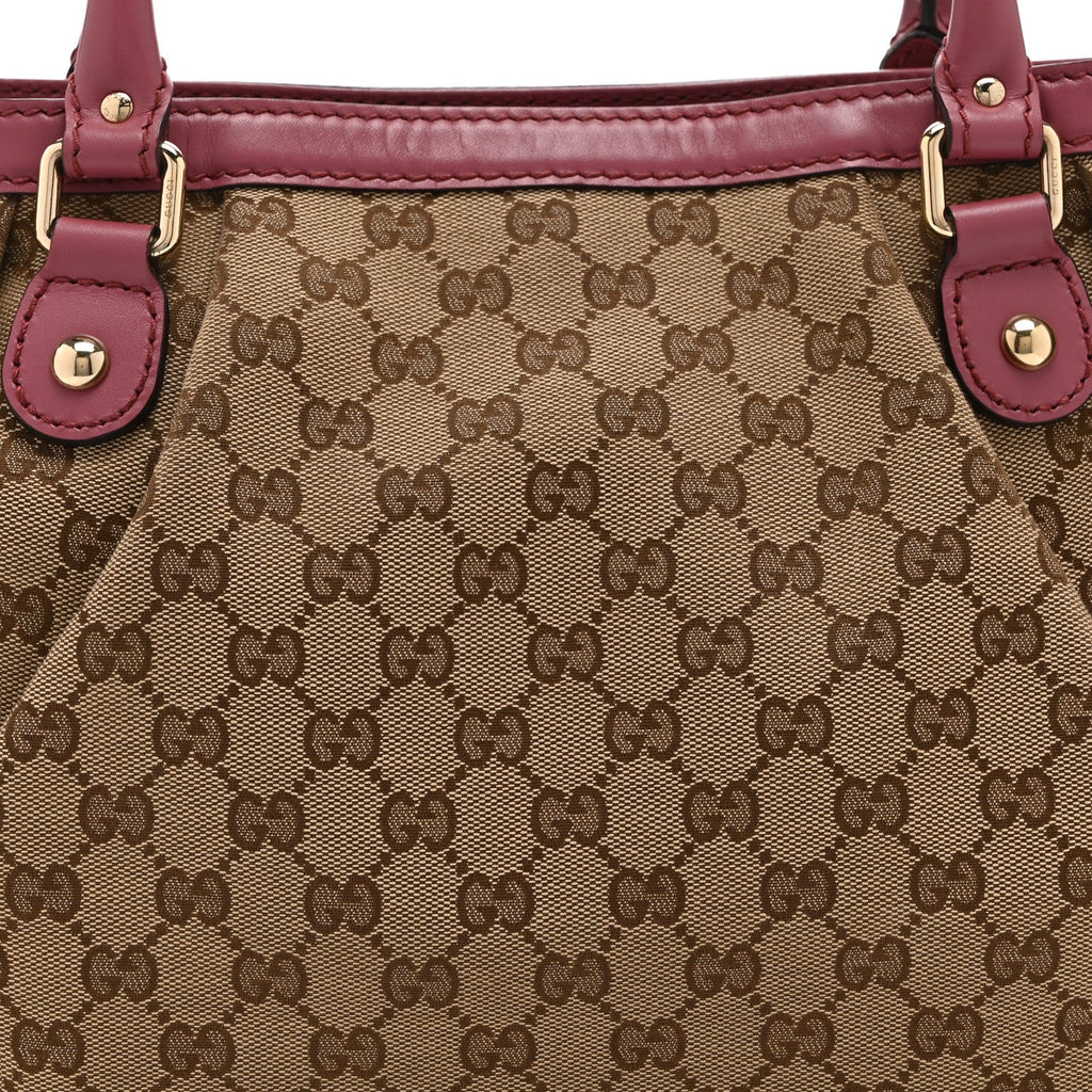 Monogram Medium Sukey Top Handle Tote Peonia Flower