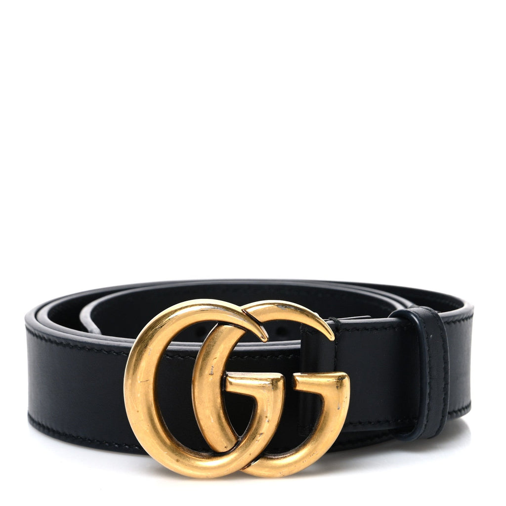 Calfskin Double G 30mm Belt 85 34 Black