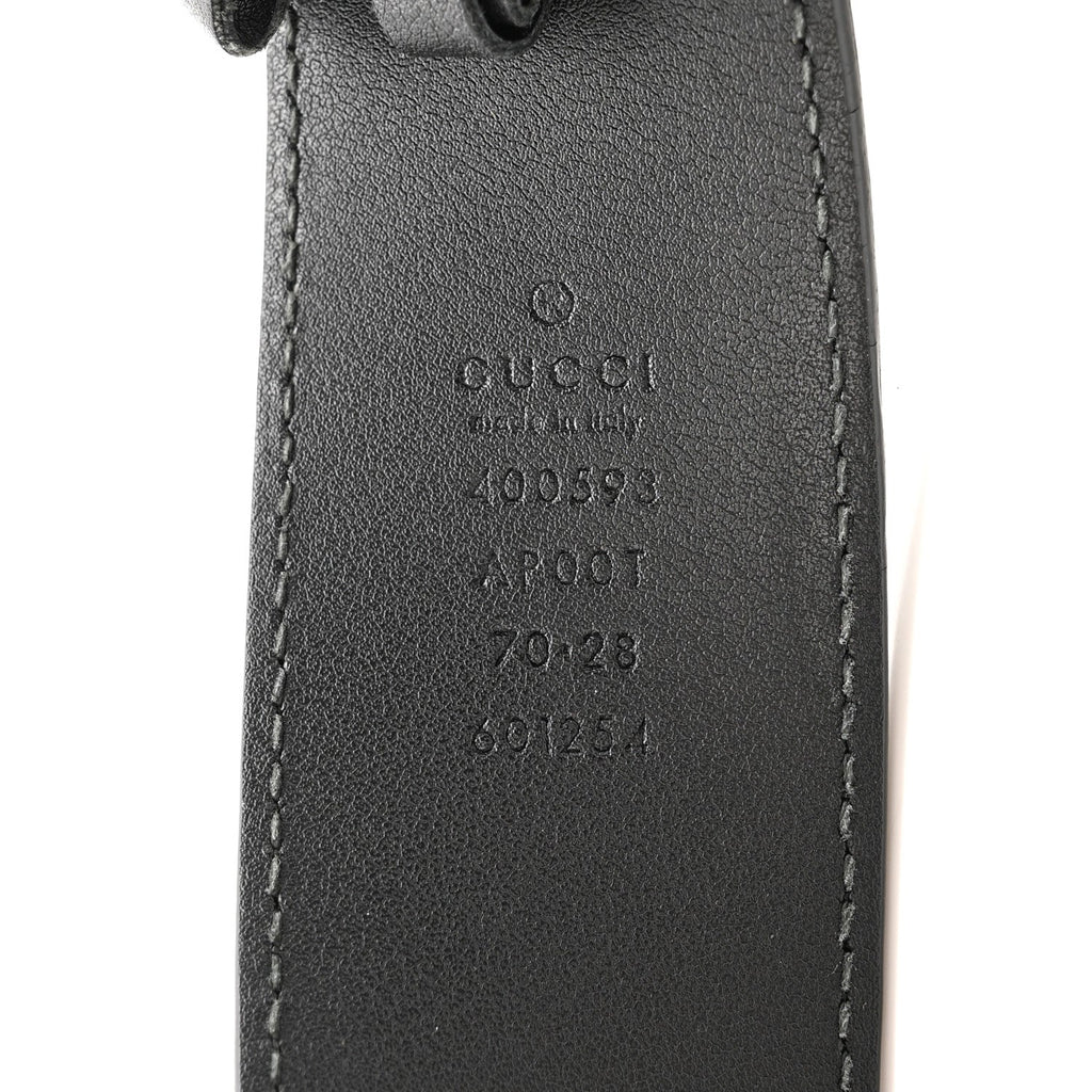 Calfskin Double G 40mm Belt 70 28 Black