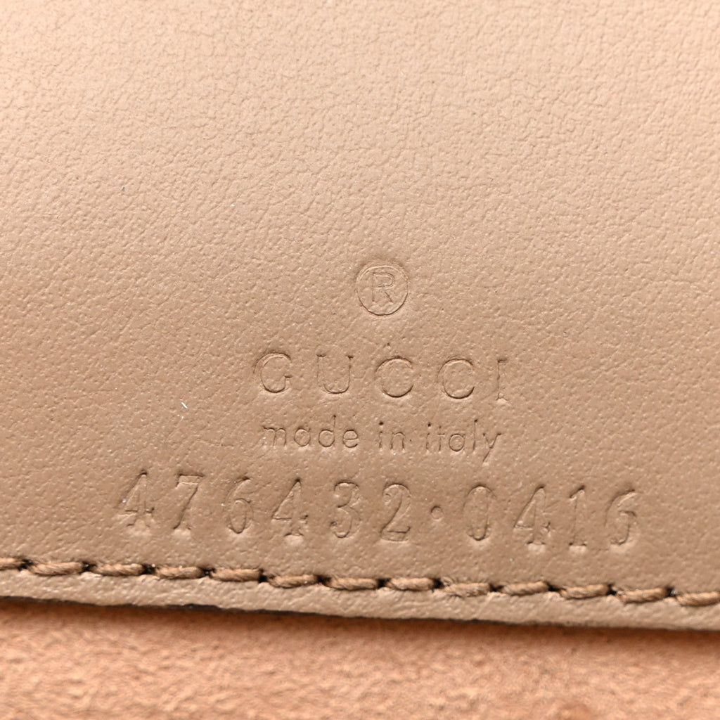 GG Supreme Monogram Super Mini Dionysus Shoulder Bag Taupe