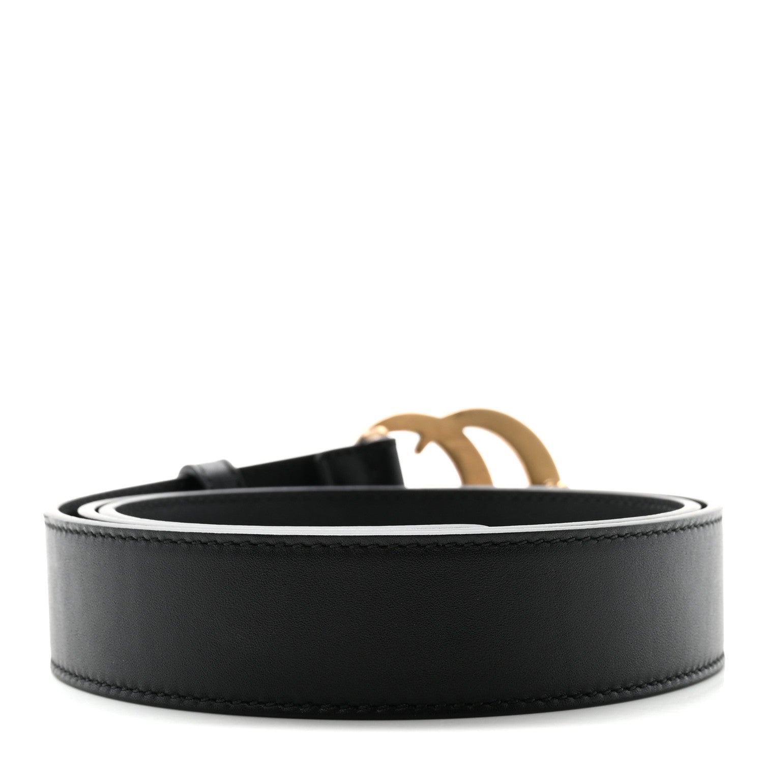 Calfskin Double G 30mm Belt 85 34 Black