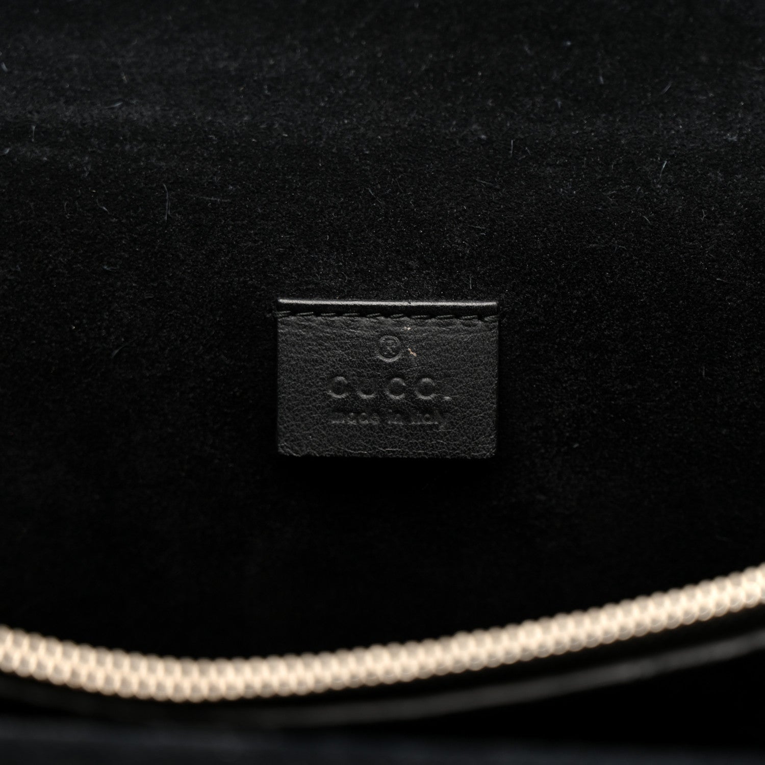 GG Supreme Monogram Medium Dionysus Shoulder Bag Black
