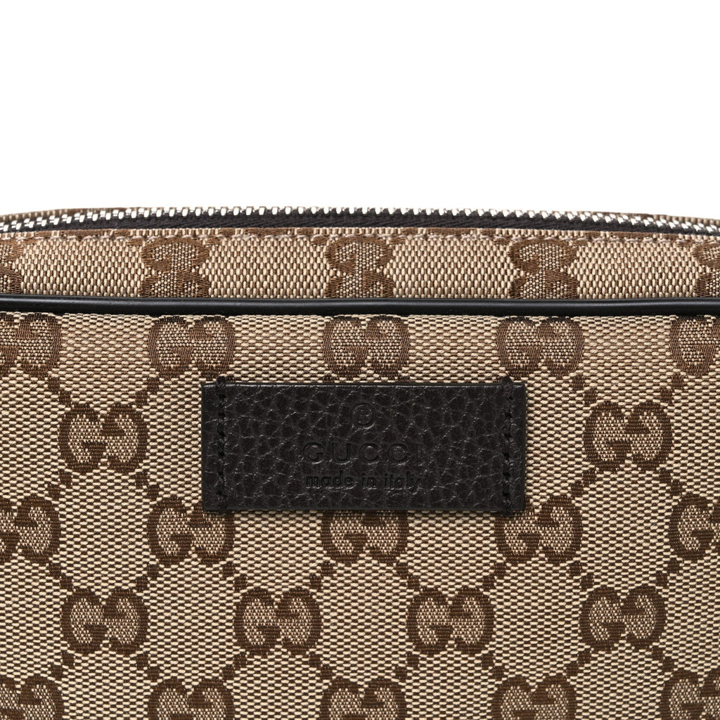 Monogram Belt Bag Dark Brown