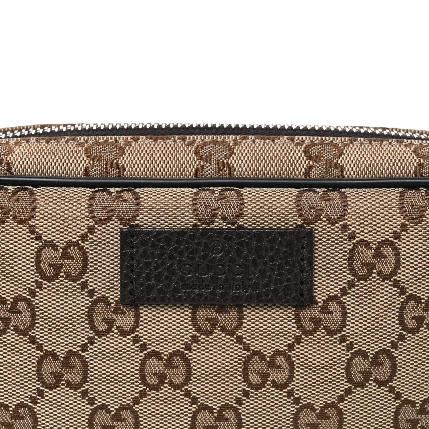 Monogram Belt Bag Dark Brown