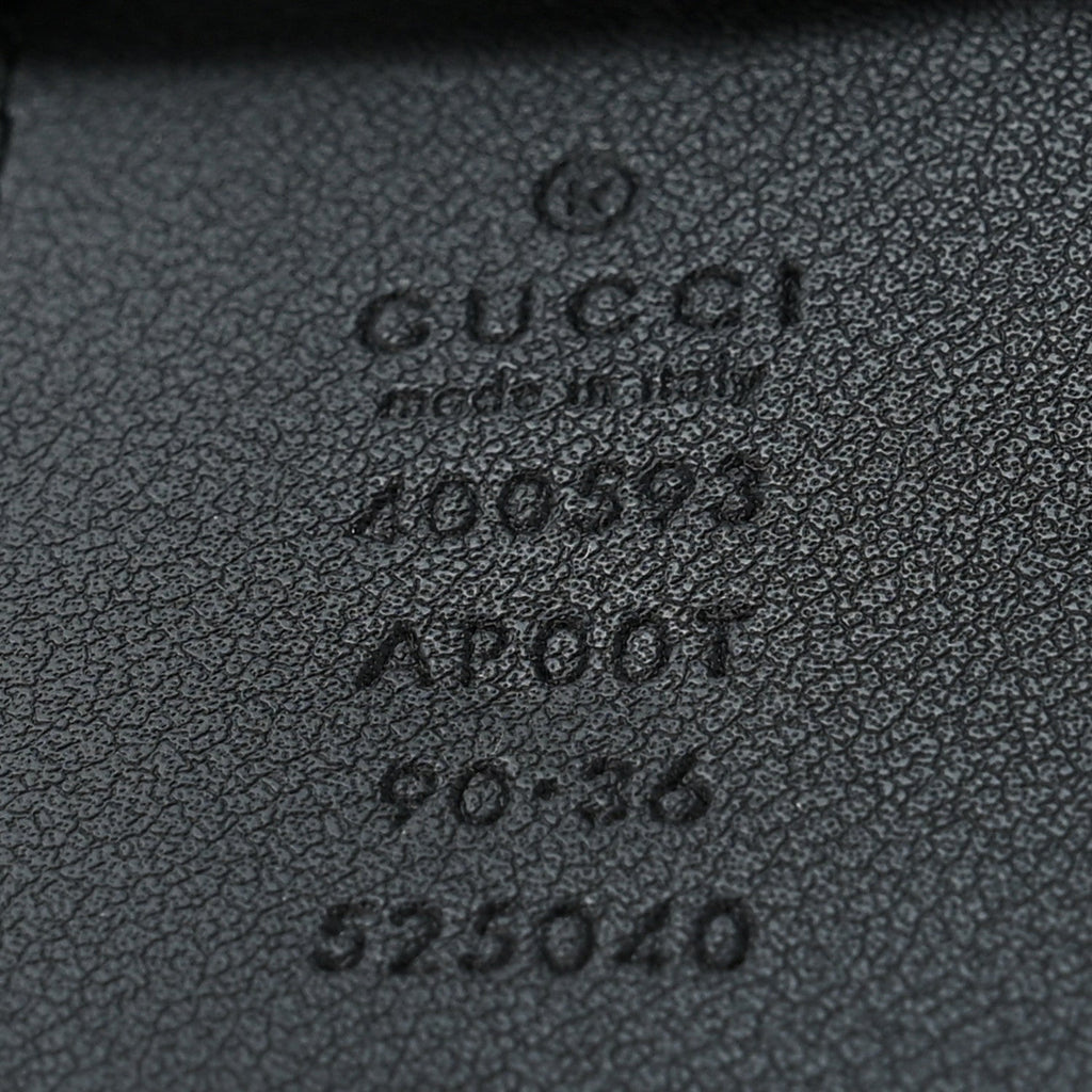 Calfskin Double G 40mm Belt 90 36 Black
