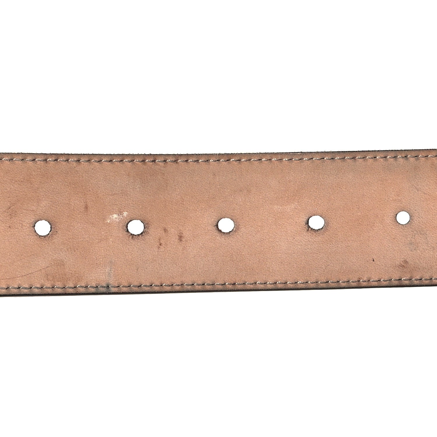 Nylon Calfskin Double G Web 40mm Belt 85 34 Blue Red Black