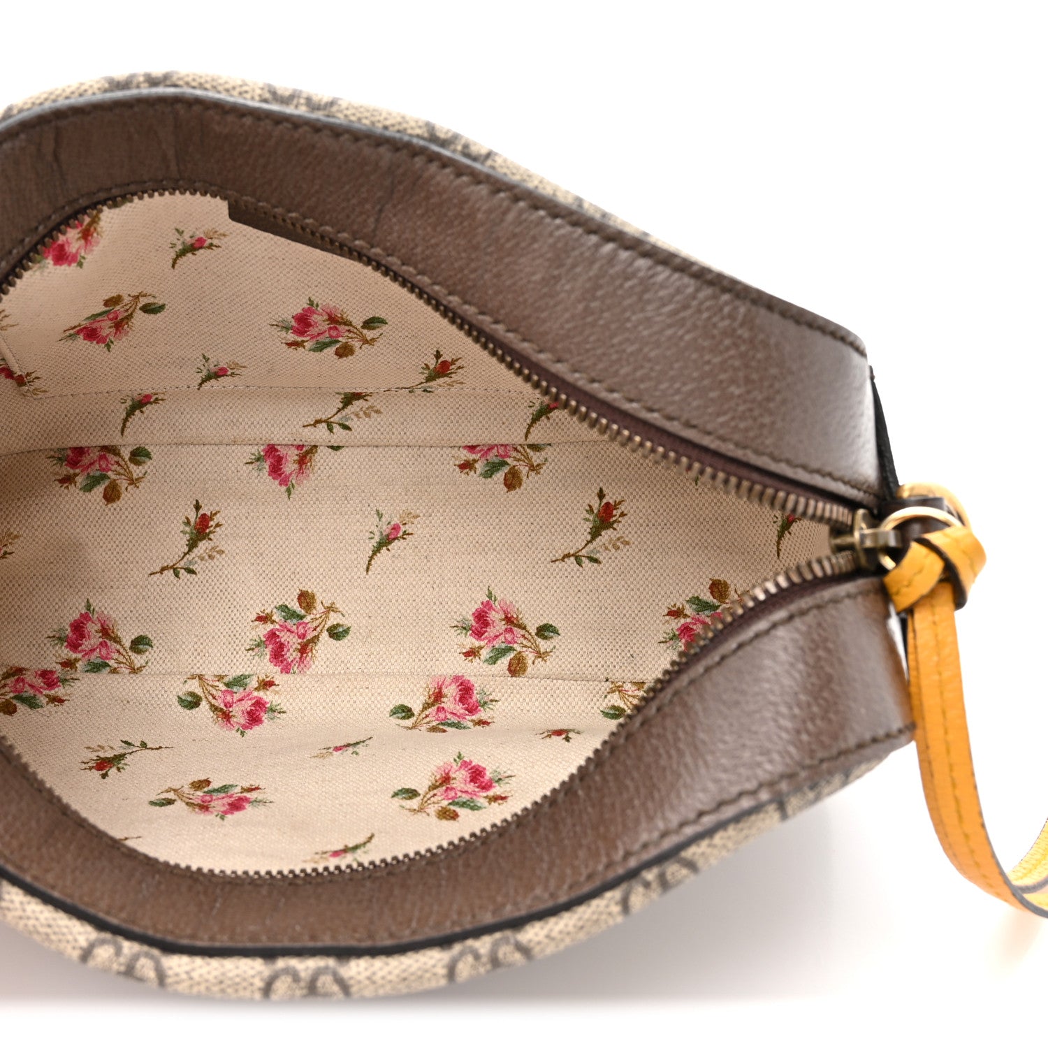 GG Supreme Monogram Web Neo Vintage Shoulder Bag Beige New Acero Crop