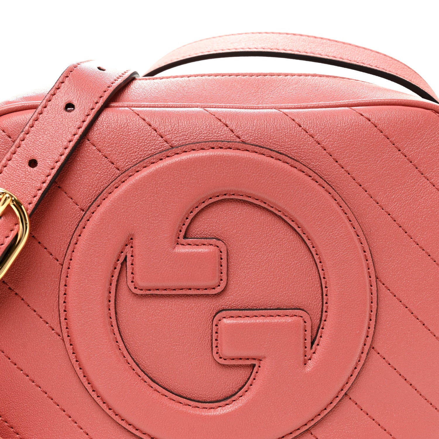 Sakai Be Green Calfskin Diagonal Stitched Small Blondie Shoulder Bag Gorgeus Grace