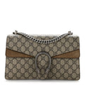 GG Supreme Monogram Small Dionysus Shoulder Bag Taupe