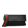 Monogram Web Belt Pouch Bag Black